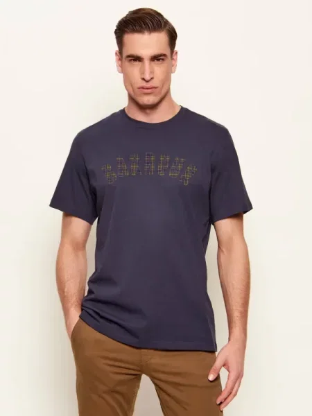 Barbour Póló Berwick Tartan | Tailored slim kék