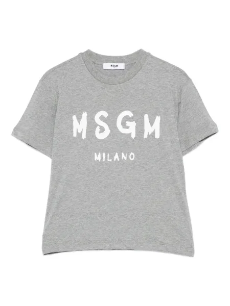 Koszulka dziecięca Msgm szara