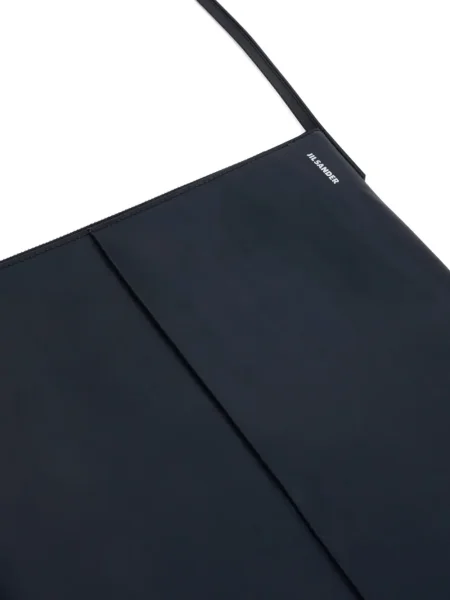 Geantă crossbody Jil Sander din piele albastru