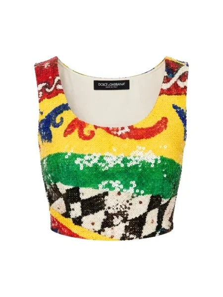Top Dolce And Gabbana ze spandexu