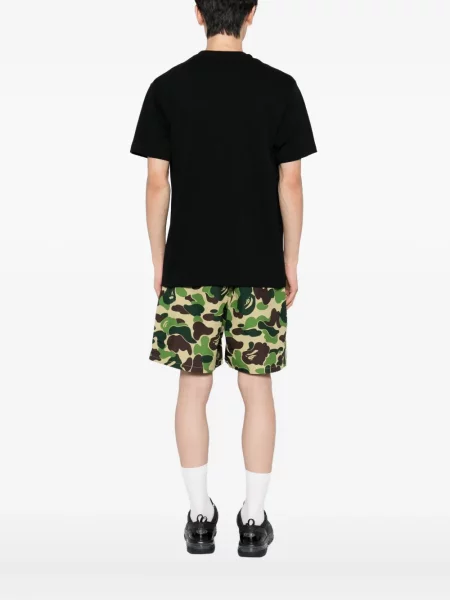 Tricou A Bathing Ape® cu imagine negru