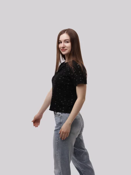 Футболка Lumo черная