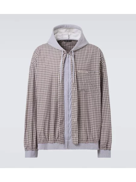 Карирано яке Balenciaga поплин