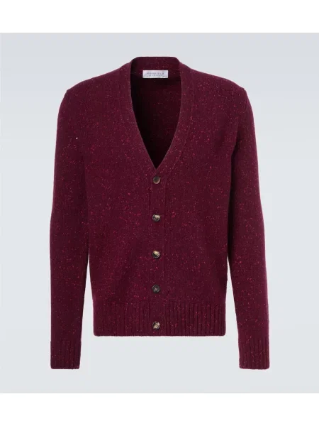 Cardigan Gabriela Hearst din cașmir bordo