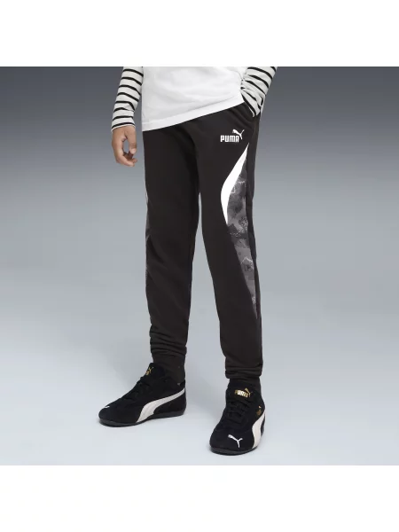 PUMA Młodzieżowe spodnie dresowe Essentials Camo Akcesoria czarny