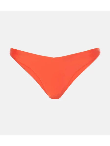 Bikini Jade Swim cu legături portocaliu