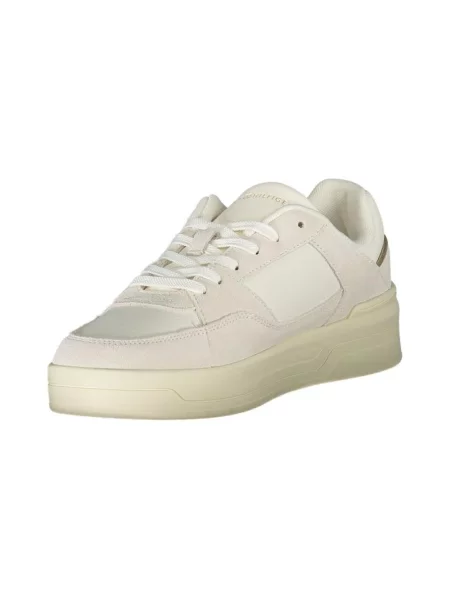 Sneakersy Tommy Hilfiger skórzane białe