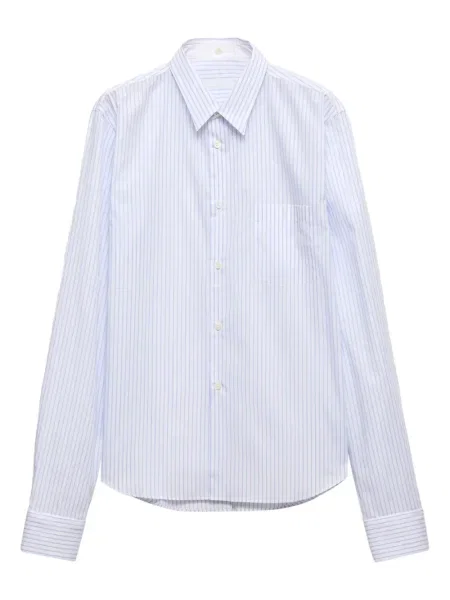 Pruhovaná košile Prada bílá
