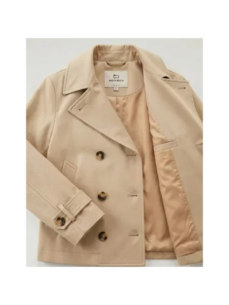 Płaszcz Woolrich beżowy