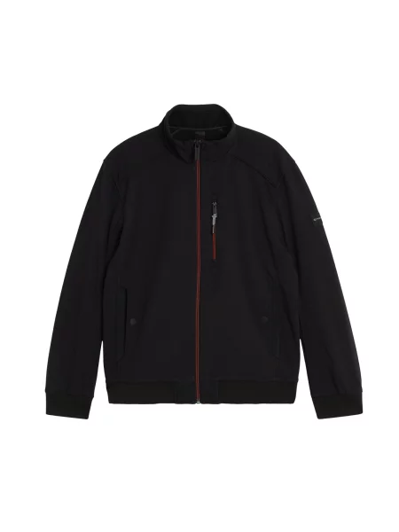TOM TAILOR Geacă de primăvară-toamnă negru