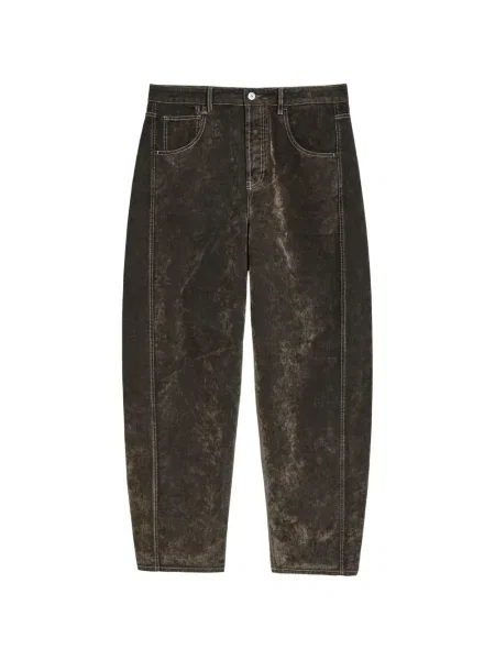 Дънки Jacquemus зелено