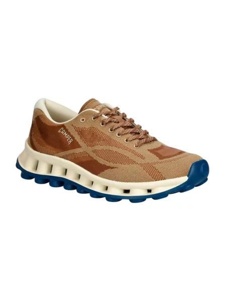 Sneakersy Camper brązowe