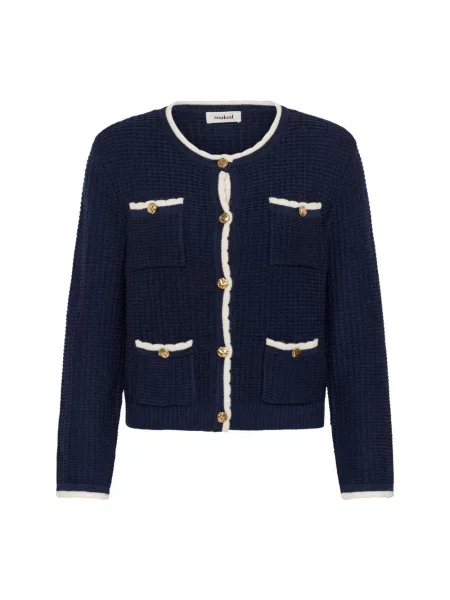Dzianinowy sweter Soaked In Luxury niebieski