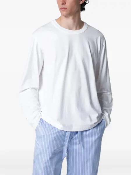 Lung pijamale Tekla alb