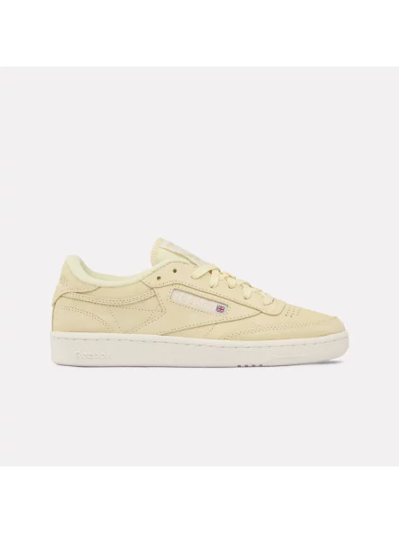 Reebok sneakersy Club C Chalk/Rawyellow/Simplebiege Size: 35