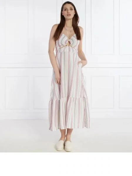 Pepe Jeans London De in rochie DIANA alb