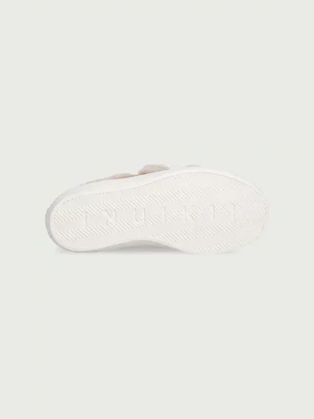 Inuikii SHEARLING LOW VELCRO gyerek velúr sportcipő bézs
