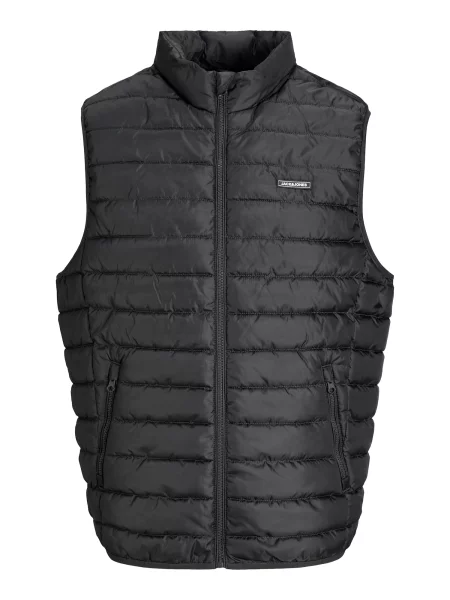 JACK & JONES Vestă JJElvis închis gri