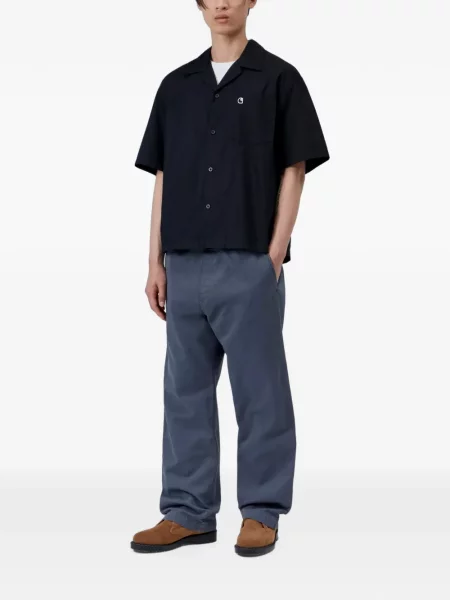 Košeľa s krátkym rukávom Carhartt Wip čierna