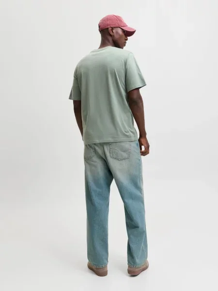JACK & JONES Tričko JORURBAN nefritová biela