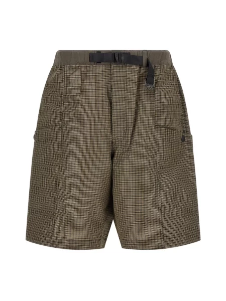 Bermudy Comme Des Garcons w kratę zielone
