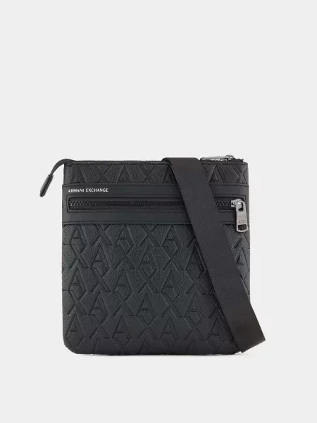 Сумка через плечо Armani Exchange черная