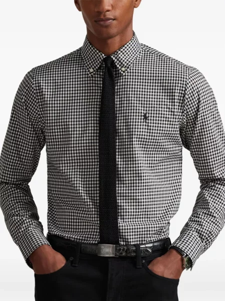 Μικρός κασκέτο Polo Ralph Lauren με χαμηλή μέση υφαίνω διαγωνίως πράσινο
