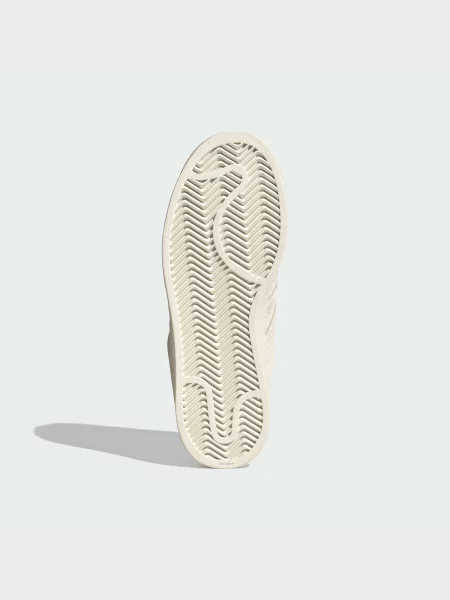 Кожаные кеды Adidas белые