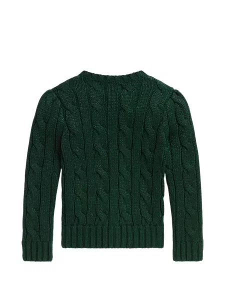 Gyerek kardigán Polo Ralph Lauren zöld