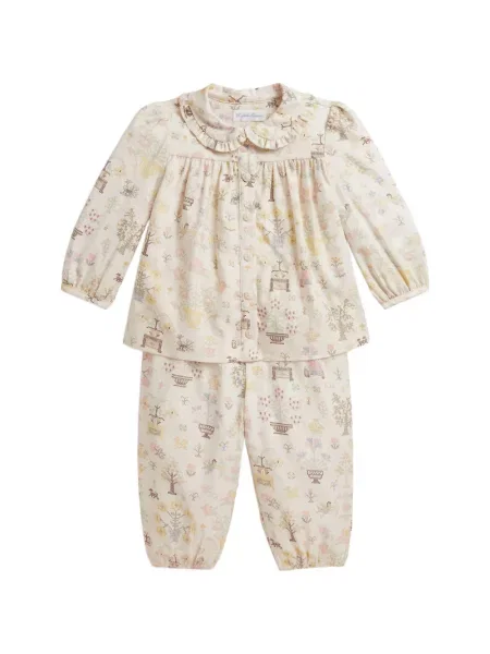 Top dziecięcy Polo Ralph Lauren biały