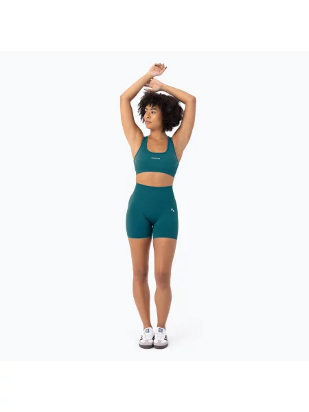 Biustonosz treningowy Carpatree Blaze Seamless niebieski