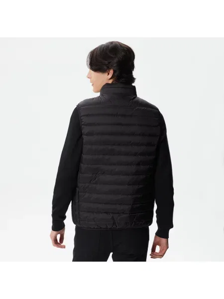 Lacoste Kurtka Ze Stójką Pikowana czarna