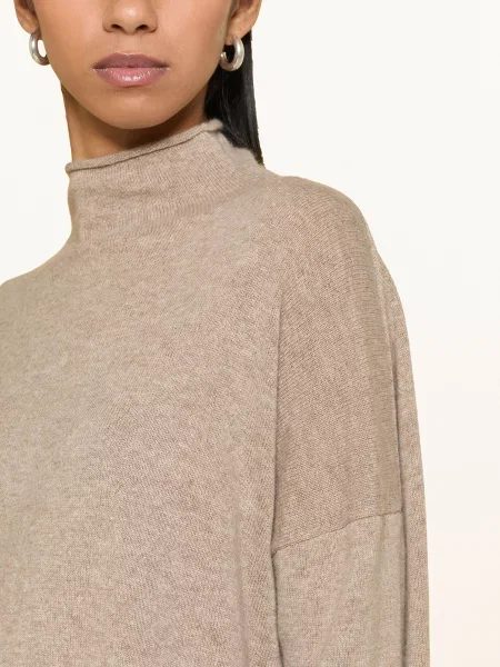 Allude Sweter Z Kaszmiru beige beżowy