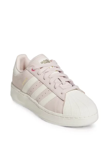 Tricou Adidas alergare din material terry cu imprimeu geometric alb
