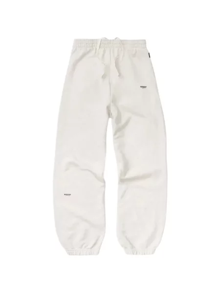 Pantaloni Represent alergare alb