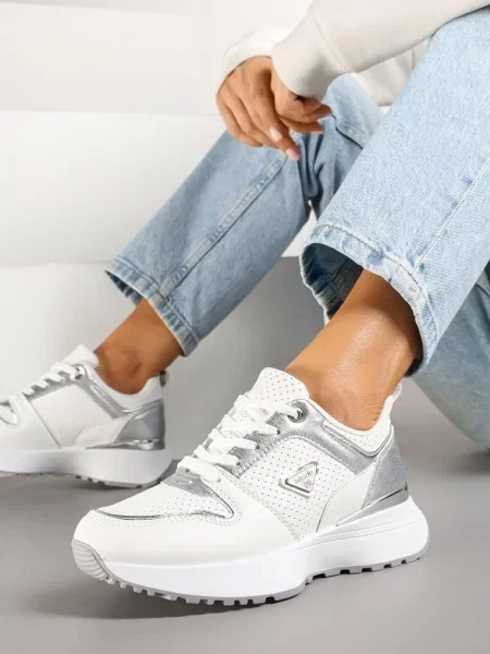 Sneakers Senilanea Albi alb