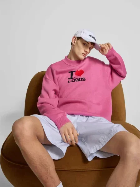 Sweter typu oversized z domieszką wełny Vetements