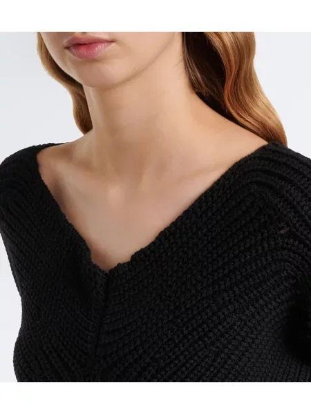 Pulover Lemaire de lână negru