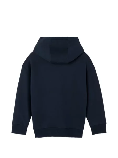 Bluza z kapturem dziecięca Versace niebieska