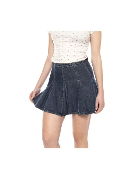 Levi's® Spódnica Jeansowa blau niebieska