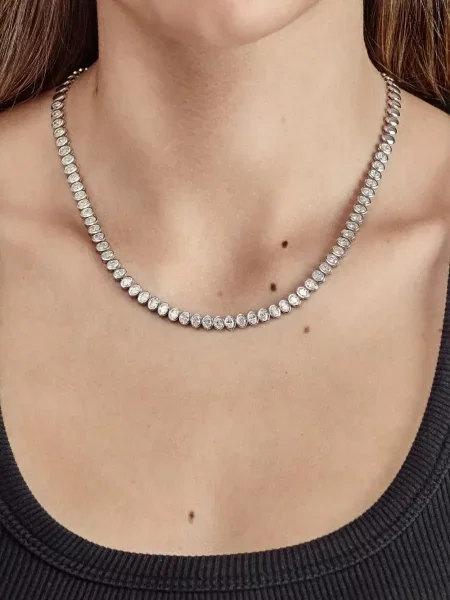 Colier Jewels Aficionado argintiu