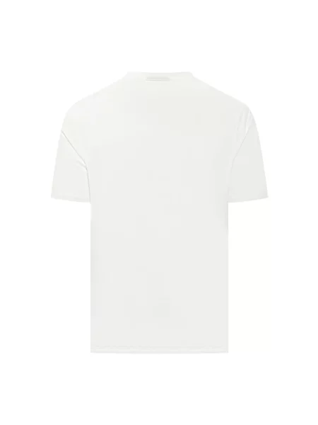 Koszulka Emporio Armani z dżerseju biała