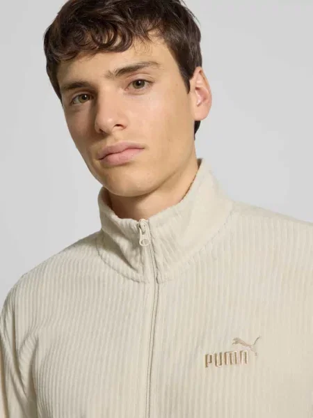 Bluza rozpinana zapinana na błyskawiczny Puma Performance biała
