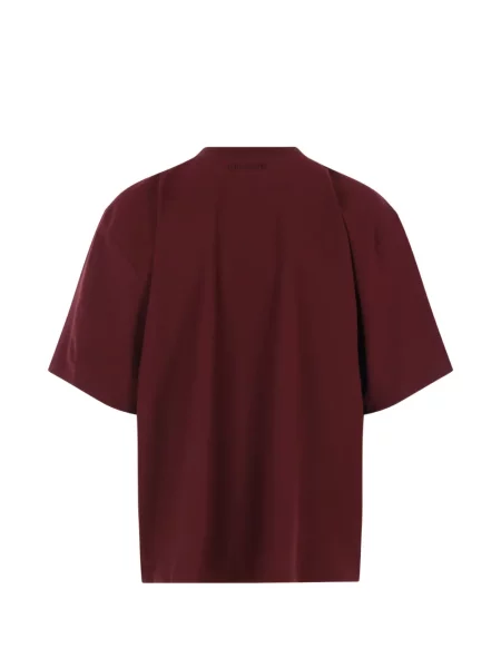 Tricou Hed Mayner cu broderie roșu