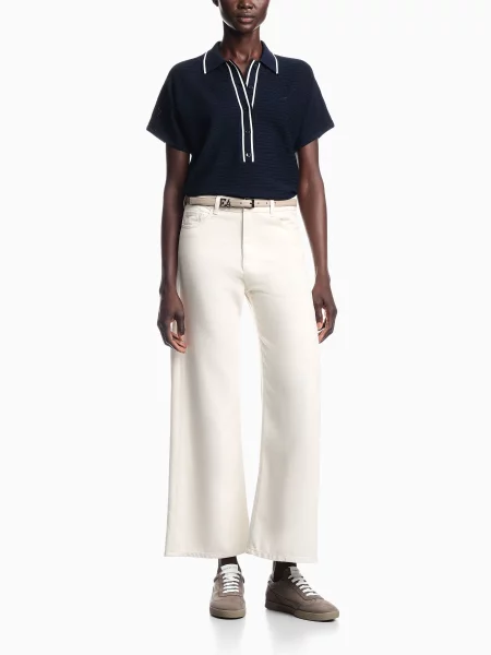 Прямые джинсы Emporio Armani серые