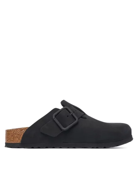 Birkenstock Papucs Boston Wire Buckle fekete
