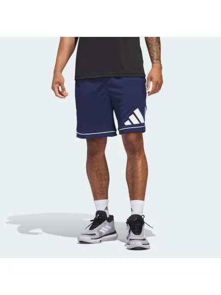 Šortky adidas Basketball Badge of Sport tmavě modré