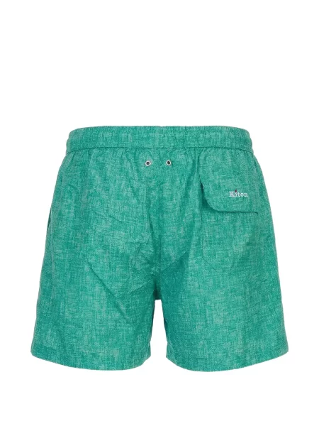 Slip de baie Kiton cu cordon verde