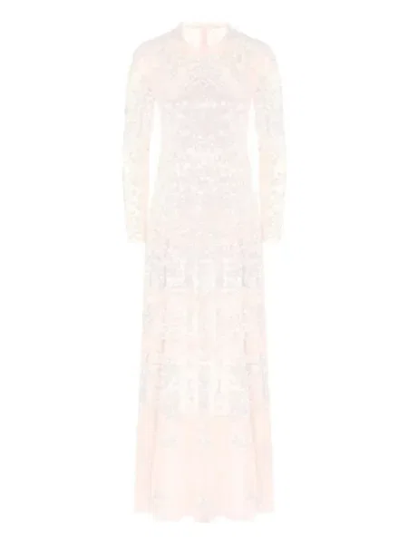 Ilgas maxi suknele Needle & Thread su blizgučiais