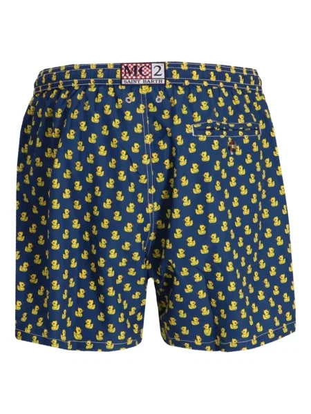 Slip de baie Mc2 Saint Barth cu imagine albastru